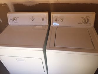 Kenmore Washer And Dryer