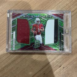 Kyler Murray Rookie Card  Dual Patch Numbered To 50 