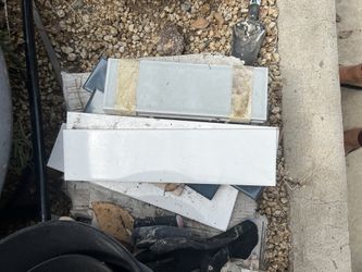 White Long subway Tile