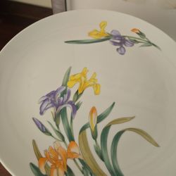 Vintage Cake Stand – Stafford “Jardin des Iris” 1981