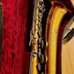 Selmer Bundy Baritone saxophone For Parts Or Overhaul AS IS $375