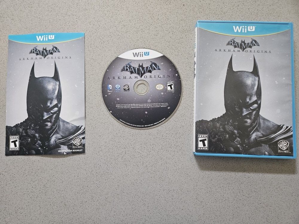 Batman Arkham Origins Nintendo Wii U