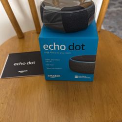 Amazon Echo Dot Gen 3