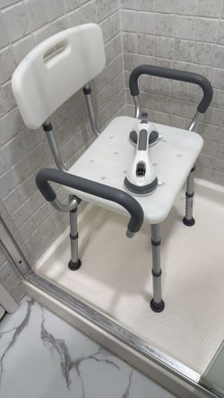 FREE shower chair and wall handle