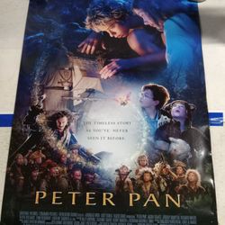 "Peter Pan" Original One-sheet Movie Poster 27x40 (2003) D/S
