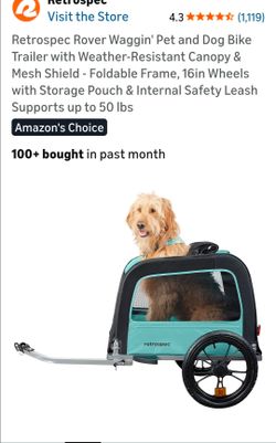 Pet trailer for bikes