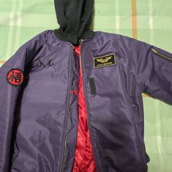 Bomber Jacket Hoodie 