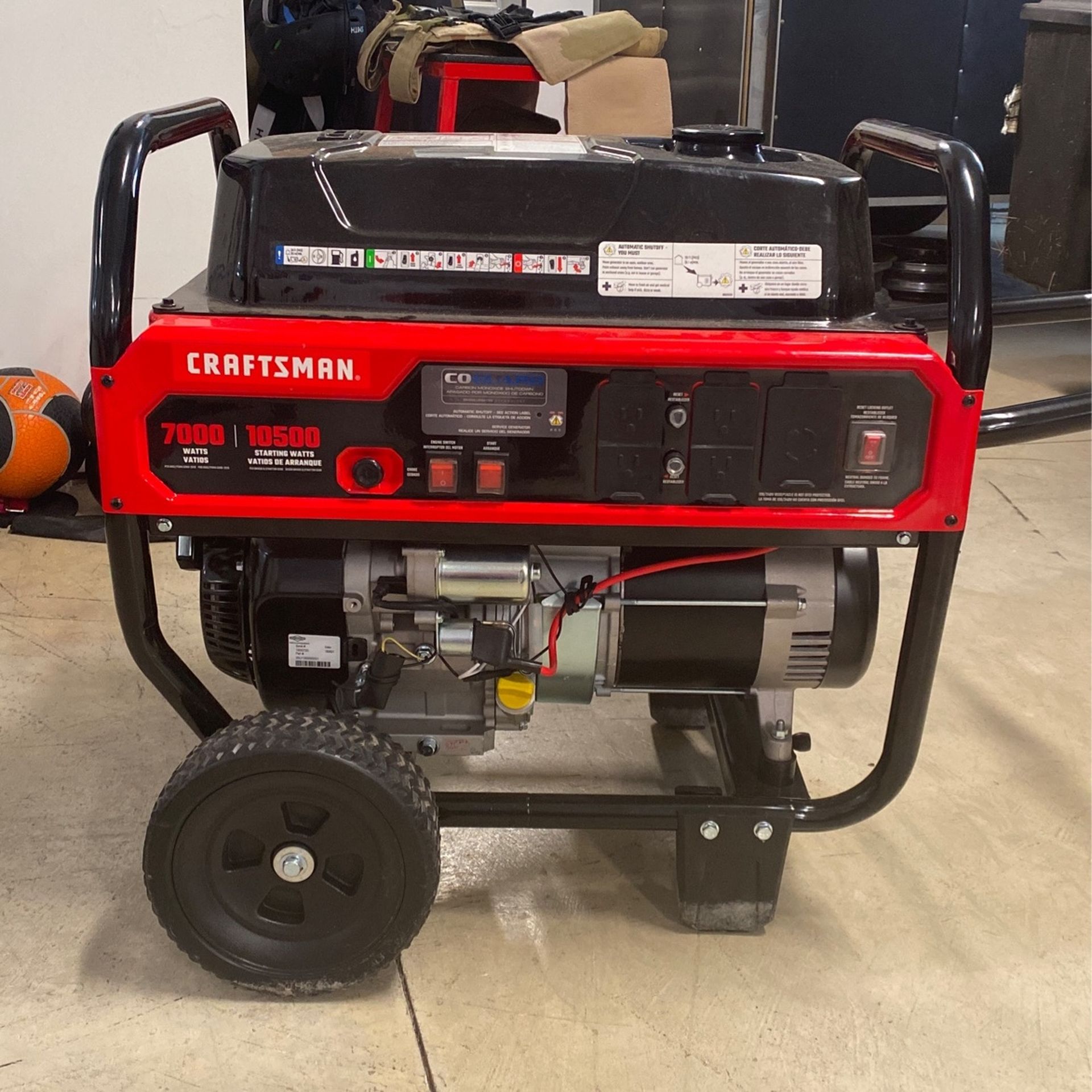 Craftsman 7000W Gasoline Portable Generator