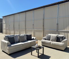 Couch and love seat set