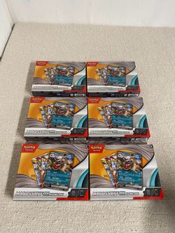 Pokémon Mabosstiff EX Showcase Boxes Brand New Sealed