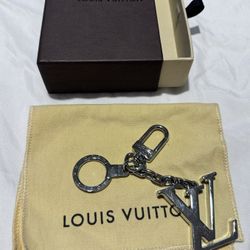Louis Vuitton Keychain Silver