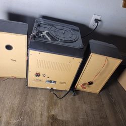 Two  tapes ,3 Cds Turner &record Player 