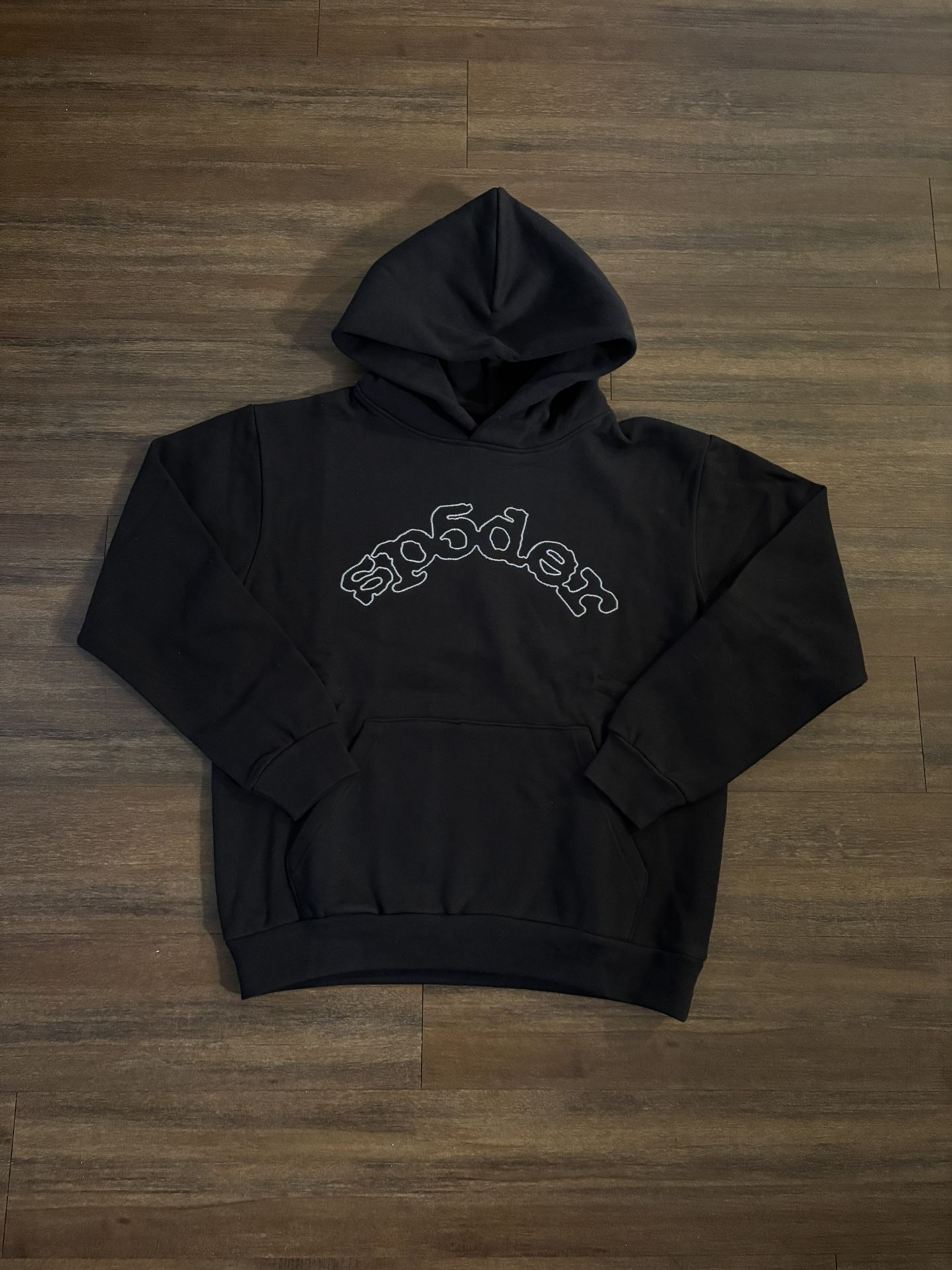 Sp5der OG Logo Hoodie Black