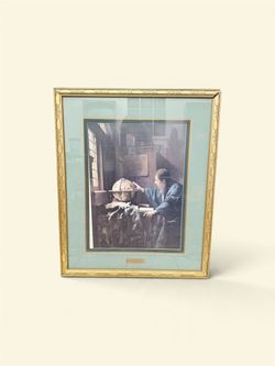 Vermeer The Astronomer Framed Art Print