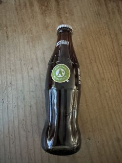 A’s  Coca-cola Collectors Bottle