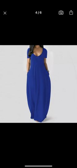 Long Casual Summer / Fall Dress