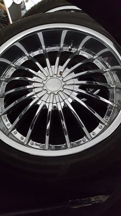 22" wheels & tires