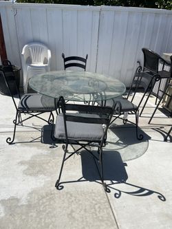Outside Or Inside Iron Table