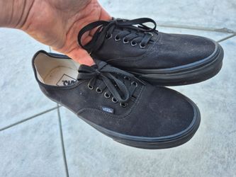 Vans black us men 8.5