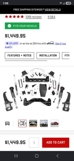 R/C Lift kit 6"