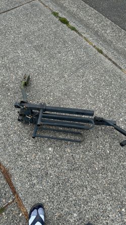 One bike car hitch rack