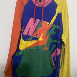 Jordan Hoodie XXL Multicolor Colorblock Pullover Nike Jumpman Graphuc