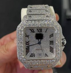 Moissanite watch