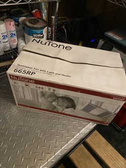 NuTone® Heater/Fan/Light 70 CFM Ventilation Fan, 1300W Heater, with 100W Incandescent Light, 4.0 Son