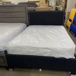 Many Black Head Boards/ Bed Frames - SAME DAY DELIVERY - No Credit Needed - Twin - Full - Queen - King - Cal/King