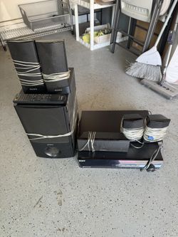 Sony DAV-HDX285 Home Theater System Receiver 5 Disc Changer DVD Player