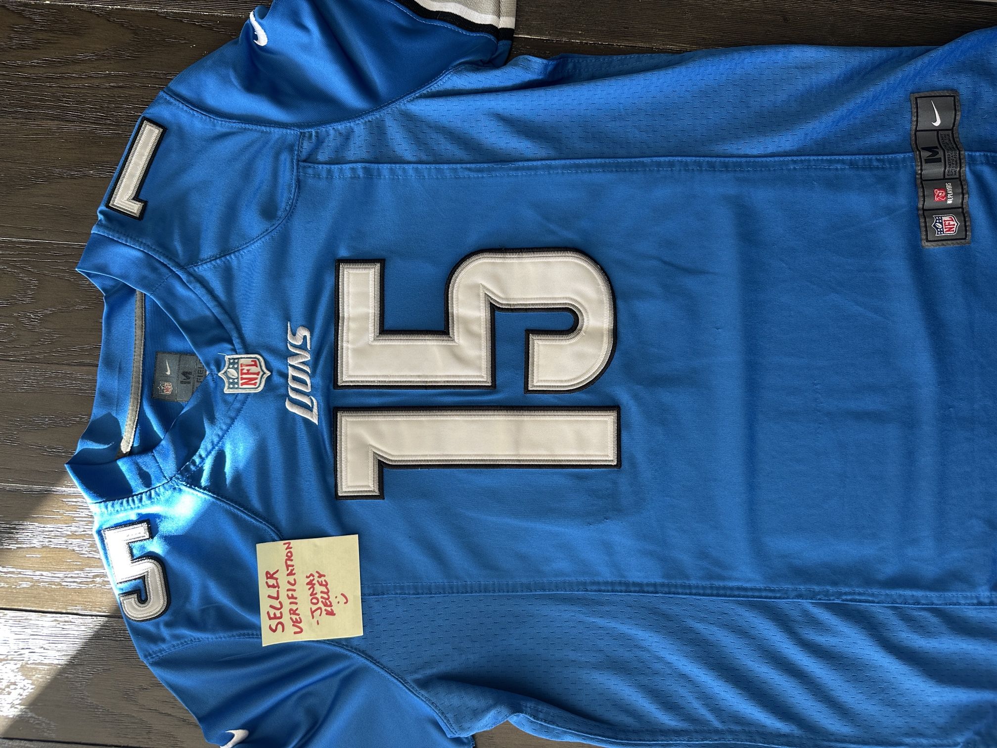 Golden Tate III Lions Jersey