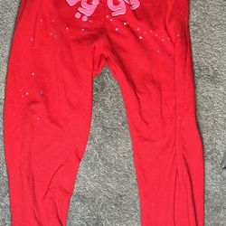 Sp5der Sweat Pants (Size Small)