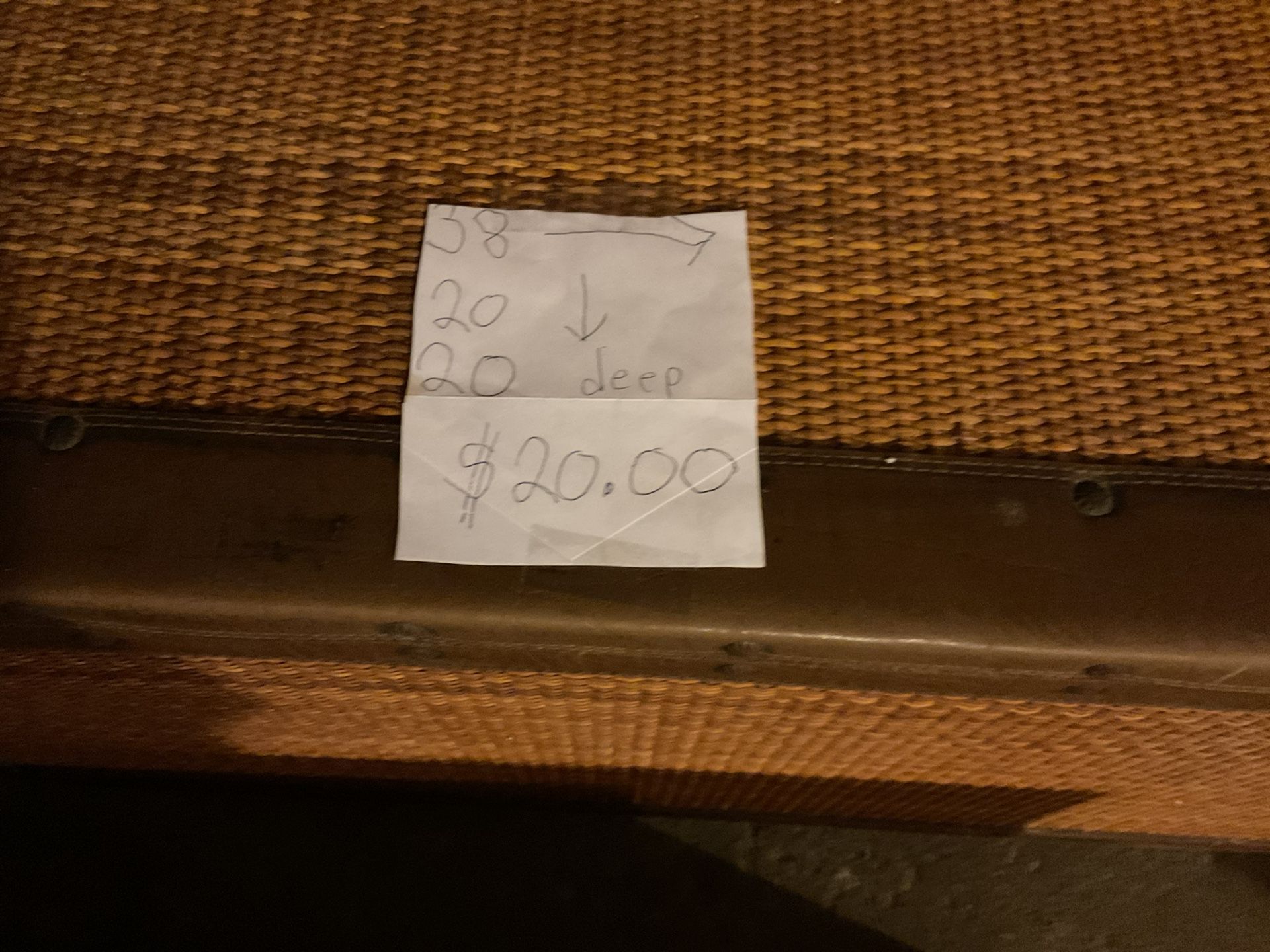 Wicker Chest