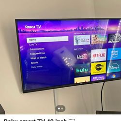 40in Roku smart TV