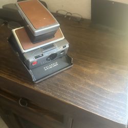 POLAROID SX-70 ORIGINAL CHROME INSTANT CAMERA