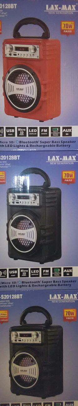 Bluetooth speaker SD card,slot USB port,FM radio,