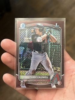 Slade Caldwell BP-21 Red 2025 Bowman Prospects