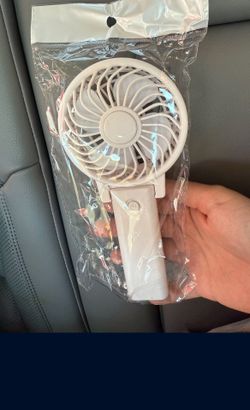 Battery Handheld Fan $1 Or Free W/ Purchase 