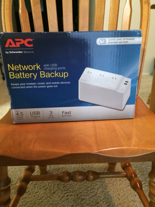 Network battery backup