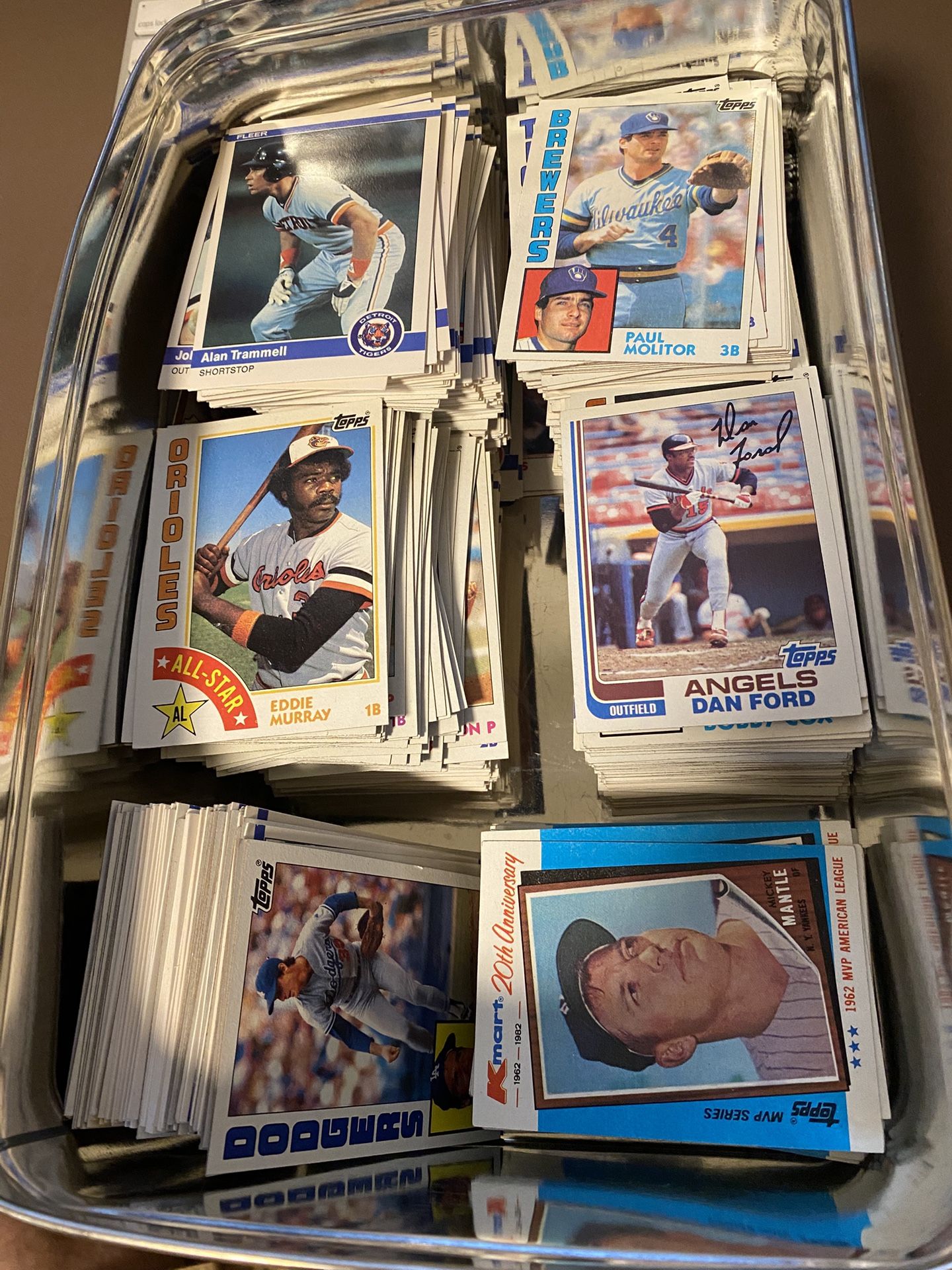 Selling 80s Baseball Card Lot