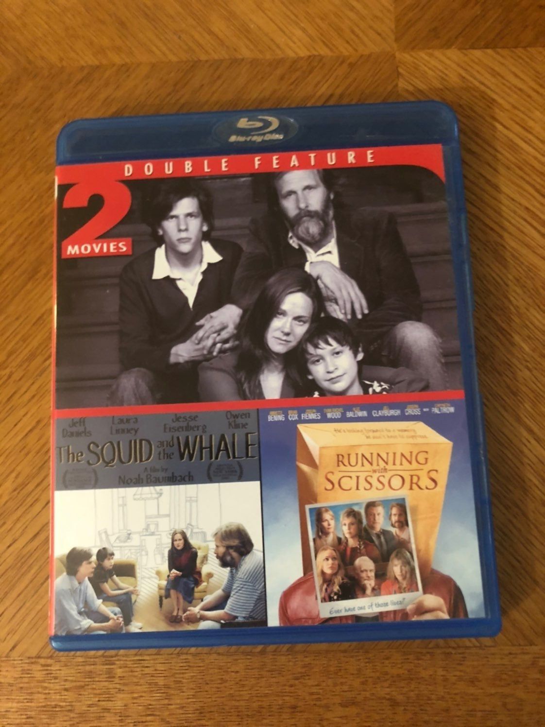 The Squid and the Whale & Running with Scissors Blu Ray Indie Double Feature