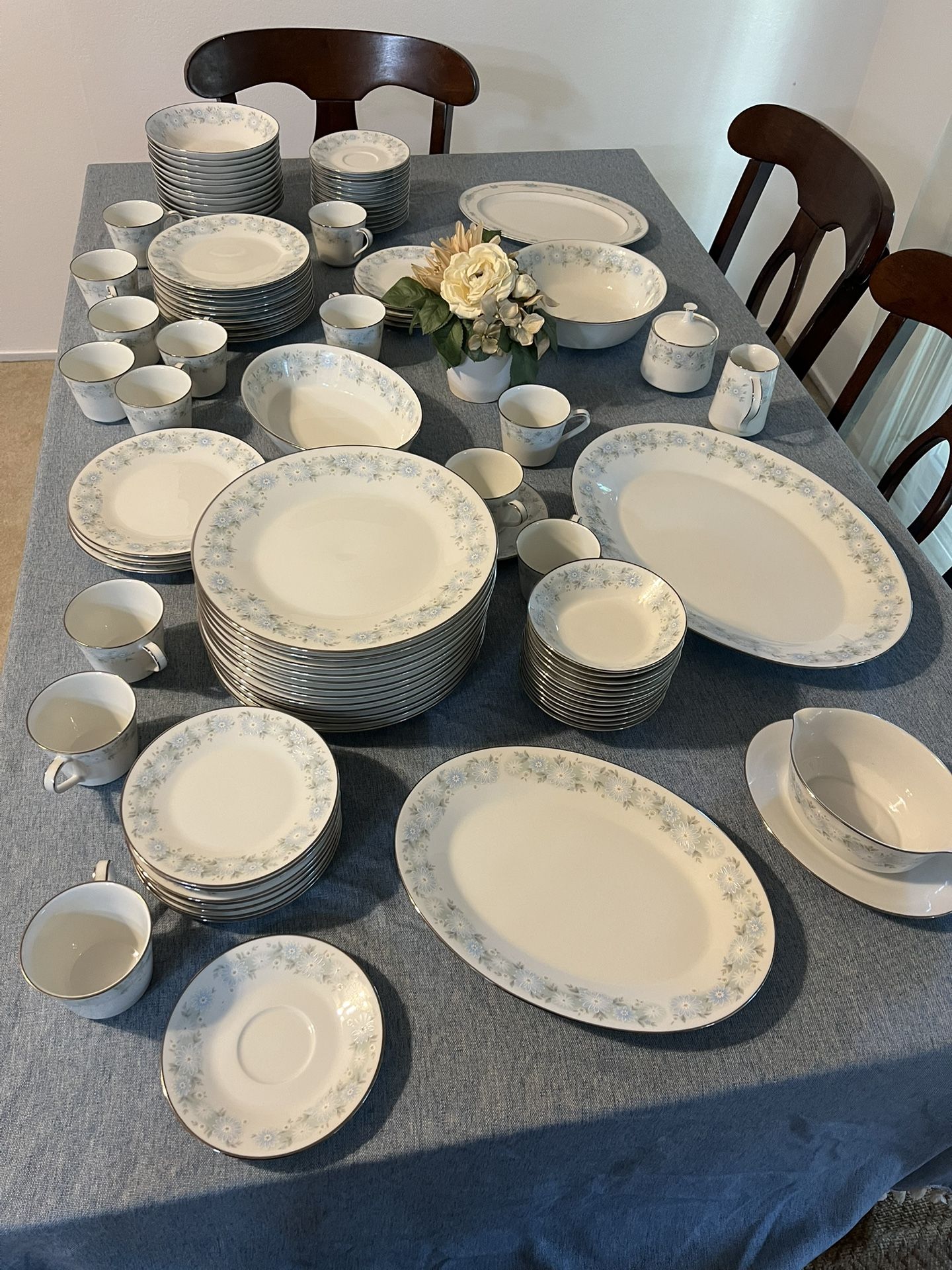 Beautiful Vintage Noritake Blue Charm