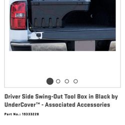 Tool box GMC Sierra . 