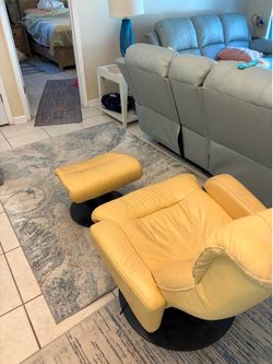 leather rocking recliner