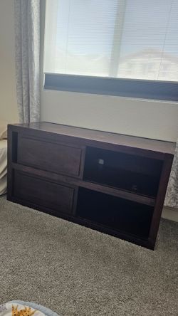 Dark Wood TV stand / Storage