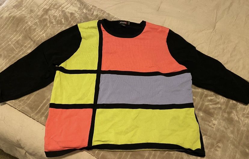 Colorblock Sweater