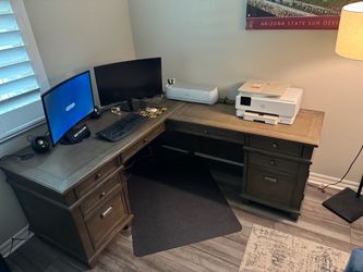 Martin Furniture L-Shaped Desk