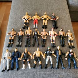 WWE / WWF Vintage Wrestling Action Figures