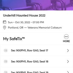 4 Underhill Haunted House Tics