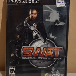 PS2 PlayStation 2 SWAT Global Strike Team Sealed